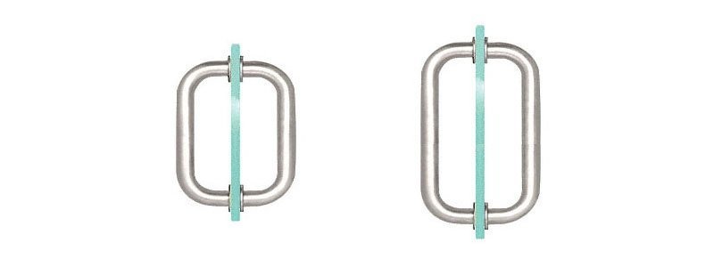 BM Series Tubular Back-to-Back Pull Handle With Washers