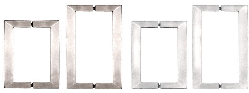 SQ Series Square Back-to-Back Glass Shower Door Handle